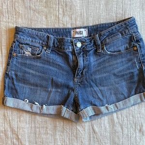 Paige Denim Shorts Size 27